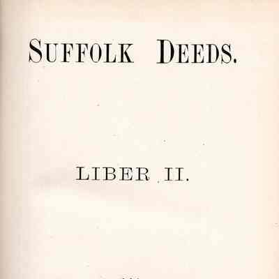 Suffolk Deeds