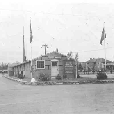 Camp Myles Standish - Main Gate - May 15, 1946