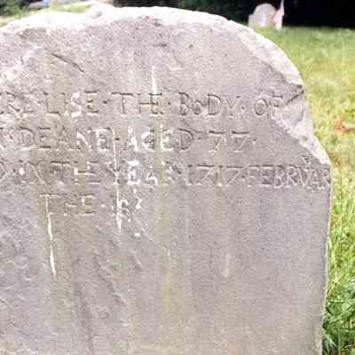 Cemeteries - Neck-o'-Land - Deane - 2000