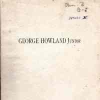 George Howland Junior