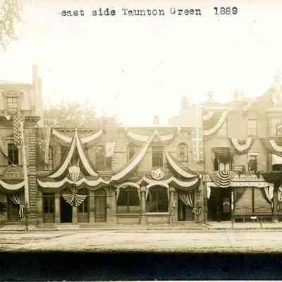 Taunton 250th Anniversary - 1889 - Parade Floats - East Side Taunton Green