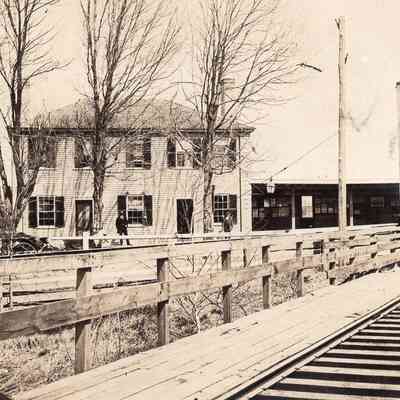 Railroads - Dean Street Station - 1868