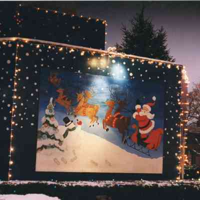 Taunton - Taunton Green - Christmas Display - 1998