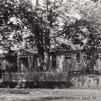 Taunton - Dean Street - George Hall House - Joseph Hall House - 114 Dean Street - ca. 1909