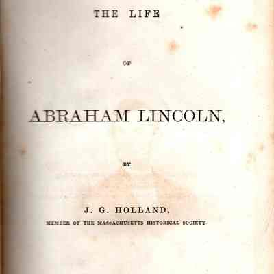 Life of Abraham Lincoln