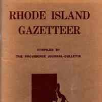 Rhode Island Gazetteer Compiled by the Providence Journal - Bulletin