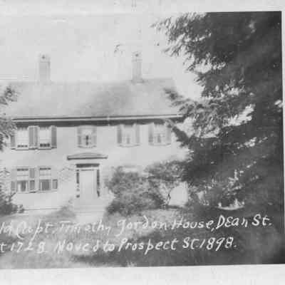 Taunton - Old Houses - Capt. Timothy Gordon House