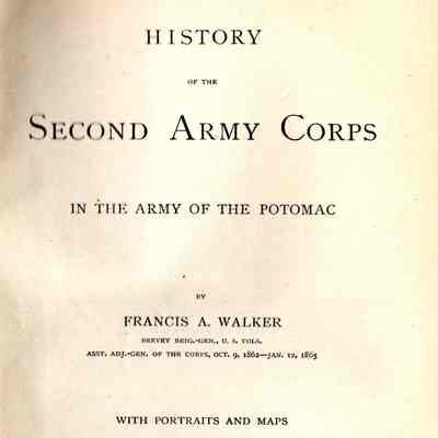 History of the Second Army Corps in the Army of the Potomac