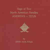 Saga of two North American families: Andrews-Titus