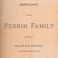 Genealogy of the Perrin family