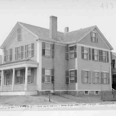 Old Taunton Houses - Cor. Weir and Forest Street