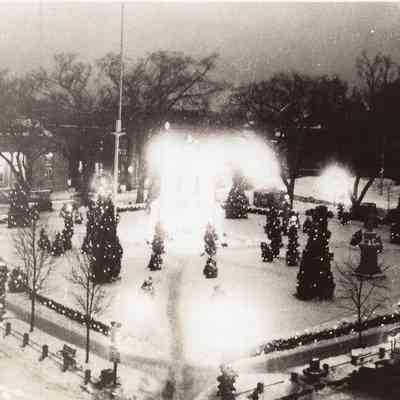 Taunton - Taunton Green - Christmas Display - 1933