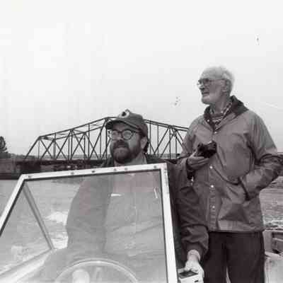 Taunton River - Peter Mozzone and Marcus Rhodes - October 9, 1993