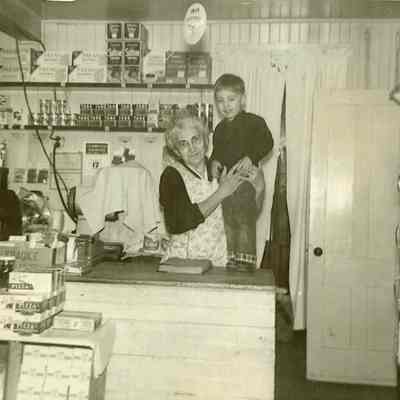 Taunton - Hart Street - 38 Hart Street 'Newer' location of Alegi's store - circ. 1950