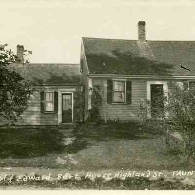 Taunton - Old Houses - Edward Burt, Highland Street