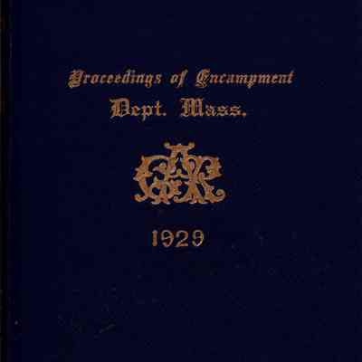 Sixty-third annual encampment: Department of Massachusetts: Grand Army of the Republic/ (Boston Committee on the 63rd annual encampment, G.A.R.)