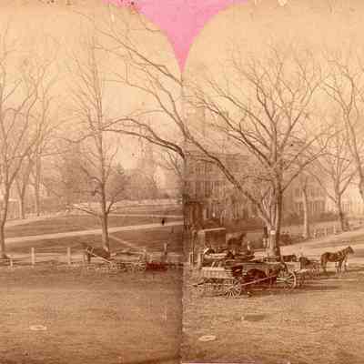 Taunton - Taunton Green - South Side - South east Corner - 1870
