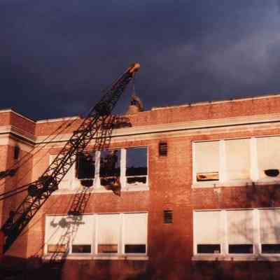 Caswell School - 1980 Demolition