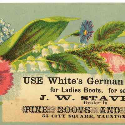 J. W. Stavers Fine Boots and Shoes Taunton, Ma