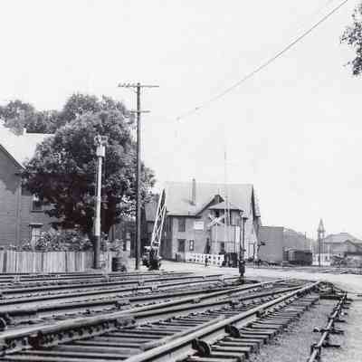 Railroads - Tremont Street Railroad Crossing - 1936