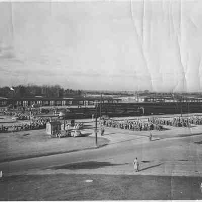 Camp Myles Standish - Railhead Troop Movement - 1943