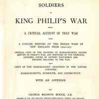 Soldiers in King Philip