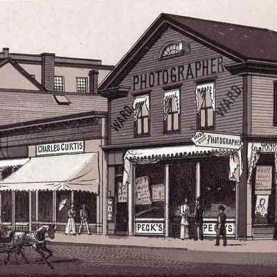 Taunton - Main Street - North Side - Corner of Cedar West - Ward Photography