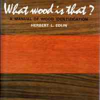 What wood is that?: A Manuel of wood identification