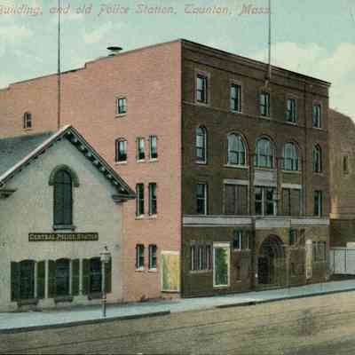 Odd Fellows Building and Old Police Station - Taunton, MA