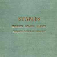 Staples, Wealtha Staples; with records relating to some of the Berkley-Taunton, Massachusetts families