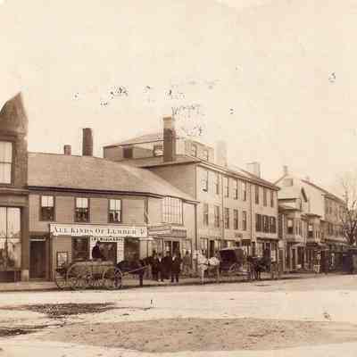 Taunton - Main Street - South Side - 1874