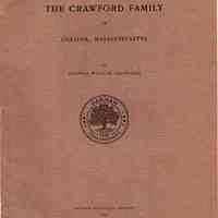 The Crawford family of Oakham, Massachusetts