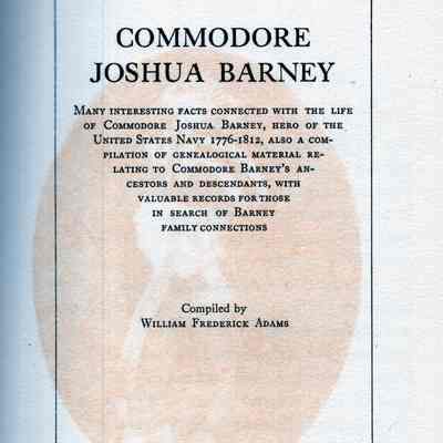 Commodore Joshua Barney