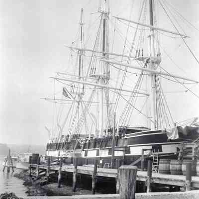 Taunton River - Whaler Charles W. Morgan - Tuesday July 27, 1954