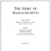 The Story of Massachusetts