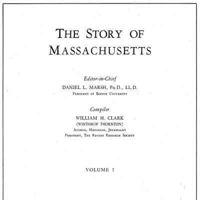 The Story of Massachusetts