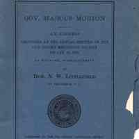 Gov. Marcus Morton: an address delivered at the annual meeting of the Old Colon Historical Soc. On Jan. 13, 1905