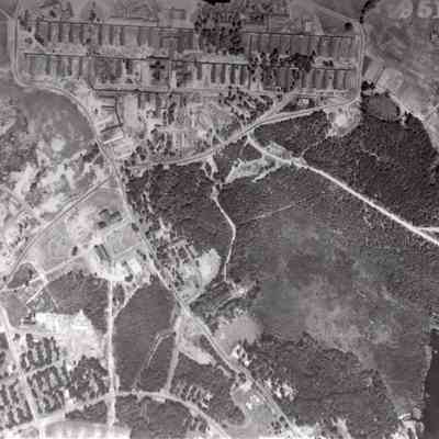Taunton - Aerial Views - Hospital - Myles Standish - 1951