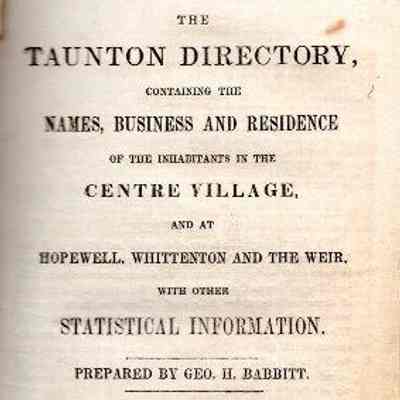 The Taunton Directory