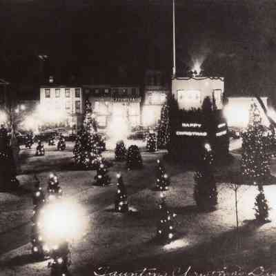 Taunton - Taunton Green - Christmas Display - 1938