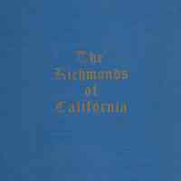 The Richmonds of California and Ancestors