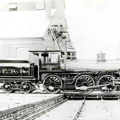 Taunton Locomotive Works, 1879