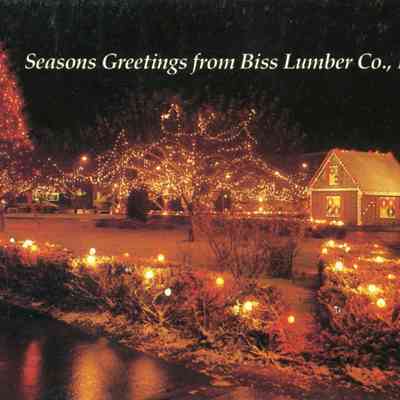 Taunton Green -Christmas -Biss Lumber 1984