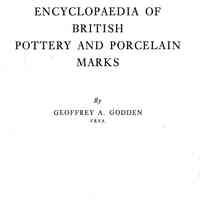 Encyclopedia of British pottery and porcelain marks