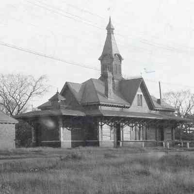 Railroads - Dean Street New Hampshire Railroad Station - 1926