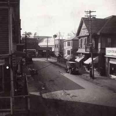 Taunton - Leonard Street - Picture taken from the upper floor of the Martin House