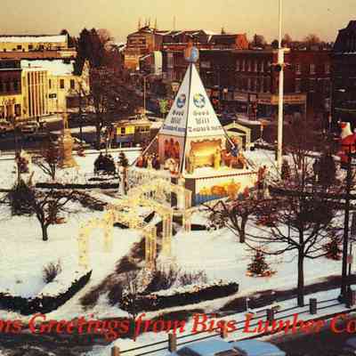 Taunton Green -Christmas -Biss Lumber 1982