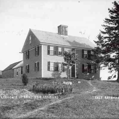 Raynham - Residence of E. E. Leonard - East Raynham