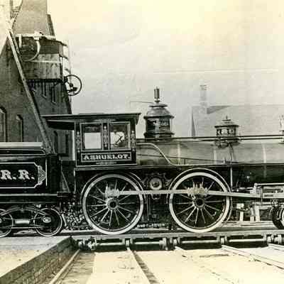 Taunton Locomotive Works, 1880