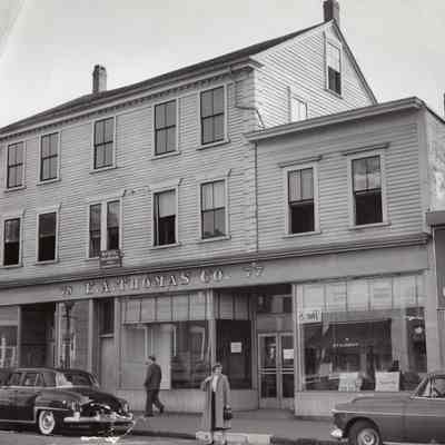 Taunton - Main Street - South Side - EA Thomas Co - 1953